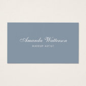 ミニマルモダンリストダスティバラ名刺 (正面)