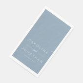 ミニマルモダンリストダスティブルーカスタムウェディング (コーナー)