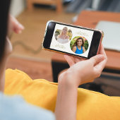 ミニマルモダンリストダブル卒業パーティー金ゴールド 招待状