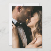 ミニマルモダンリストテラコッタ |戻る写真 セーブザデート (裏面)