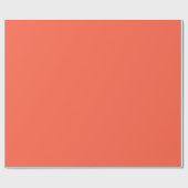 ミニマルモダンリストトマトレッド ラッピングペーパー (フラット)