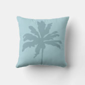 ミニマルモダンリストトロピカルパームツリーサマーホーム クッション (裏面)