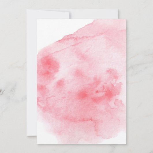 ミニマルモダンリストドナツスウィート誕生日 招待状 (裏面)