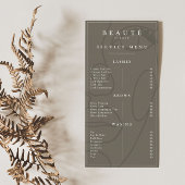 ミニマルモダンリストニュートラルLash & Browサービスメニュー