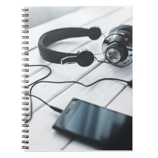 ミニマルモダンリストノートブック ノートブック (正面)