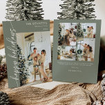 ミニマルモダンリストハッピーホリデーズフォトコラージュ シーズンカード<br><div class="desc">祝Minimalist Happy Holidaysの写真のコラージュのホリデーカードとモダンシーズン。このシックなデザインは、清潔でレイアウトされた複数の大切な写真をコンテンポラリー提供し、家族の年間の瞬間を示す最高のことが可能である。ラインと控えめなタイポグラフィお洒落を持つミニマルな美学保は、エレガンスのtouchを追加しながら、あなたの写真に焦点を当てる。友人や家族に温かい願いを送るのに最適で、このカードはスタイルと個人の気持ちを美しく組み合わせモダン、共有の休日応援や愛する人とつながる思い出に残る手段となる。</div>