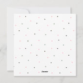 ミニマルモダンリストハッピーホリデー写真 シーズンカード (裏面)