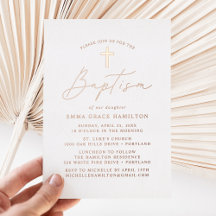 ミニマルモダンリストバプテスマ