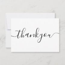 ミニマルモダンリストビジネスありがとうございました注文の挿入