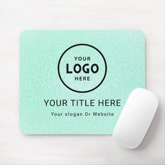 ミニマルモダンリストビジネスロゴ マウスパッド (マウス)