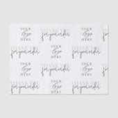 ミニマルモダンリストビジネスロゴ 薄葉紙 (正面)