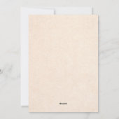 ミニマルモダンリストビッグボーフラットホリデー招待状 シーズンカード (裏面)