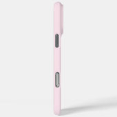 ミニマルモダンリストピンクカスタムク写真モノグラム Case-Mate iPhoneケース (裏面 / 右)
