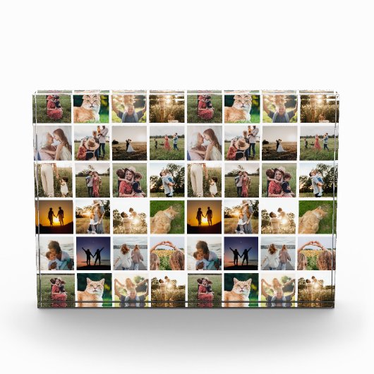 ミニマルモダンリストフォトコラージフォトブロック フォトブロック (正面)