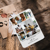 ミニマルモダンリストフォトコラージホリデーカード シーズンカード