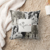 ミニマルモダンリストフォトママ装飾用クッション クッション (ブランケット)