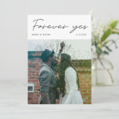 ミニマルモダンリストフォーエバーYes展開 案内状 (スタンド正面)