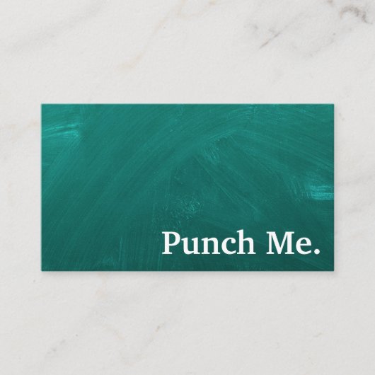 ミニマルモダンリストブラックシャルボードロイヤリティカード 名刺 (正面)