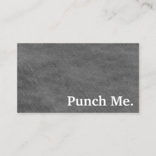 ミニマルモダンリストブラックシャルボードロイヤリティカード 名刺