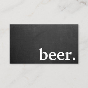 ミニマルモダンリストブラックシャルボードロイヤリティカード 名刺