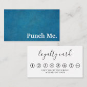 ミニマルモダンリストブラックシャルボードロイヤリティカード 名刺 (正面/裏面)