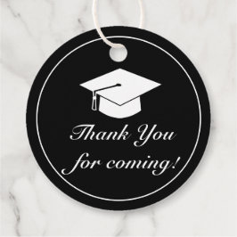 ミニマルモダンリストブラック卒業 フェイバータグ