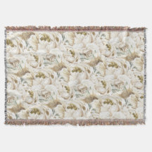 ミニマルモダンリストホワイトペオニーフローラ水彩色