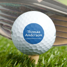 ミニマルモダンリストホワイトon青