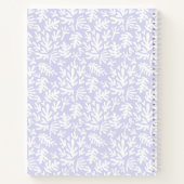 ミニマルモダンリストボタニカルカスタムレシピ ノートブック (裏面)