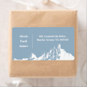 ミニマルモダンリストマウンテンアイスブルー ラベル (インサイチュ)