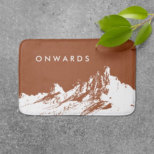 ミニマルモダンリストマウンテンシエナ バスマット