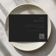 ミニマルモダンリストマットブラック結婚ズ