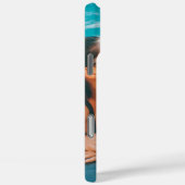 ミニマルモダンリストモノグラム名写真 Case-Mate iPhoneケース (裏面 / 右)