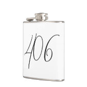 ミニマルモダンリストモンタナ406ブラックフラスコ フラスク (左)