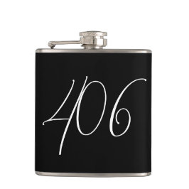 ミニマルモダンリストモンタナ406ブラック フラスク