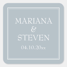 ミニマルモダンリストライトグレーグレー スクエアシール