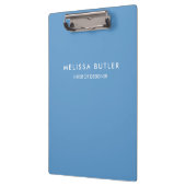 ミニマルモダンリストライトブルー クリップボード (左)