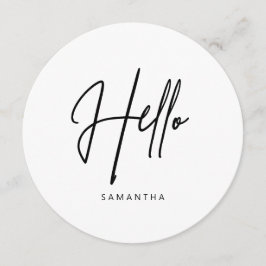 ミニマルモダンリストラウンドメニュー メニュー