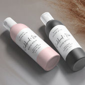 ミニマルモダンリストルームスプレーボトル製品 ラベル