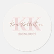 ミニマルモダンリストロゴシール