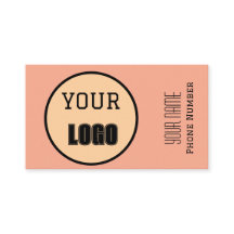 ミニマルモダンリストロゴ名カスタムパーソナライズされた