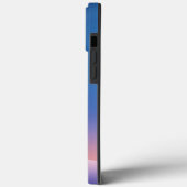ミニマルモダンリストロゴ – 青グラデーション Case-Mate iPhoneケース (裏面 / 左)