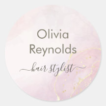 ミニマルモダンリスト大理石テクスチャピンク金ゴールド