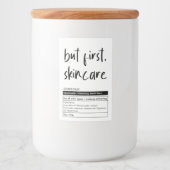 ミニマルモダンリスト製品ラベル フードラベル (正面)