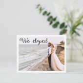 ミニマルモダンリスト2の写真の発表 ポストカード (スタンド正面)