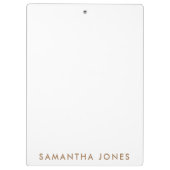 ミニマルモダンリスト クリップボード (裏面)