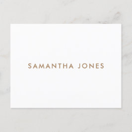 ミニマルモダンリスト ポストカード