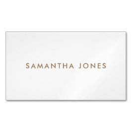 ミニマルモダンリスト マグネット名刺