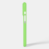 ミニマルモダンリスト、緑、名パーソナライズされた前 Case-Mate iPhoneケース (裏面 / 左)