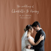 ミニマルモダンリストTerracotta Bohoフォトバックグラウンド タペストリー